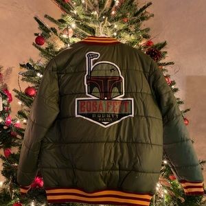 Star Wars Boba Fett puffer jacket